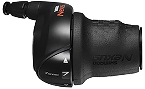 Shimano Shimano Skiftegreb 7 Speed - Sl-C3000-7 Nexus For Cj-Nx10 - Sort Reservedele > Gearvælgere