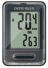 Cateye Cateye Velo 9 Vl-820 Cykelcomputer - Sort Black Friday