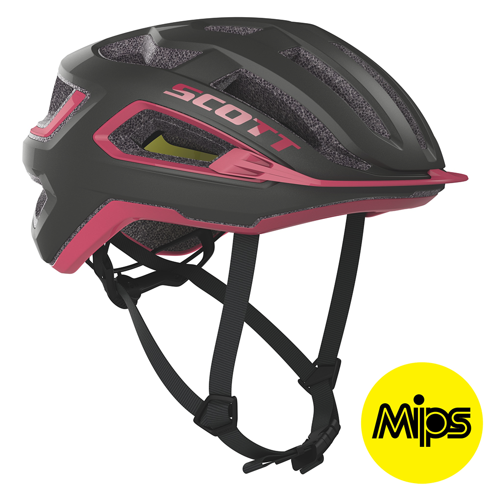 Scott Arx Plus (Mips) Hjelm '20 - Sort/Pink