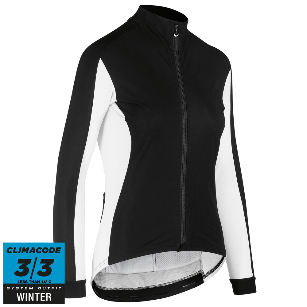 Assos Jakke Habu Laalalai Women'S Jacket - Sort/Hvid Beklædning > Cykeljakker