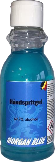 Morgan Blue Morgan Blue Håndsprit Gel Beklædning > Krops- & Tøjpleje