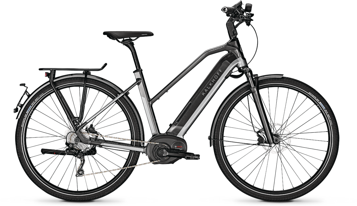 Kalkhoff Kalkhoff Endeavour 5.B Move 45 Km/T Dame 2020 - Grå/Sølv Cykler > Elcykler