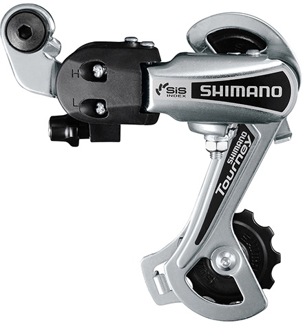 Shimano Bagskifter 6 Speed Ss - Rd-Ty21 Tourney - Sort