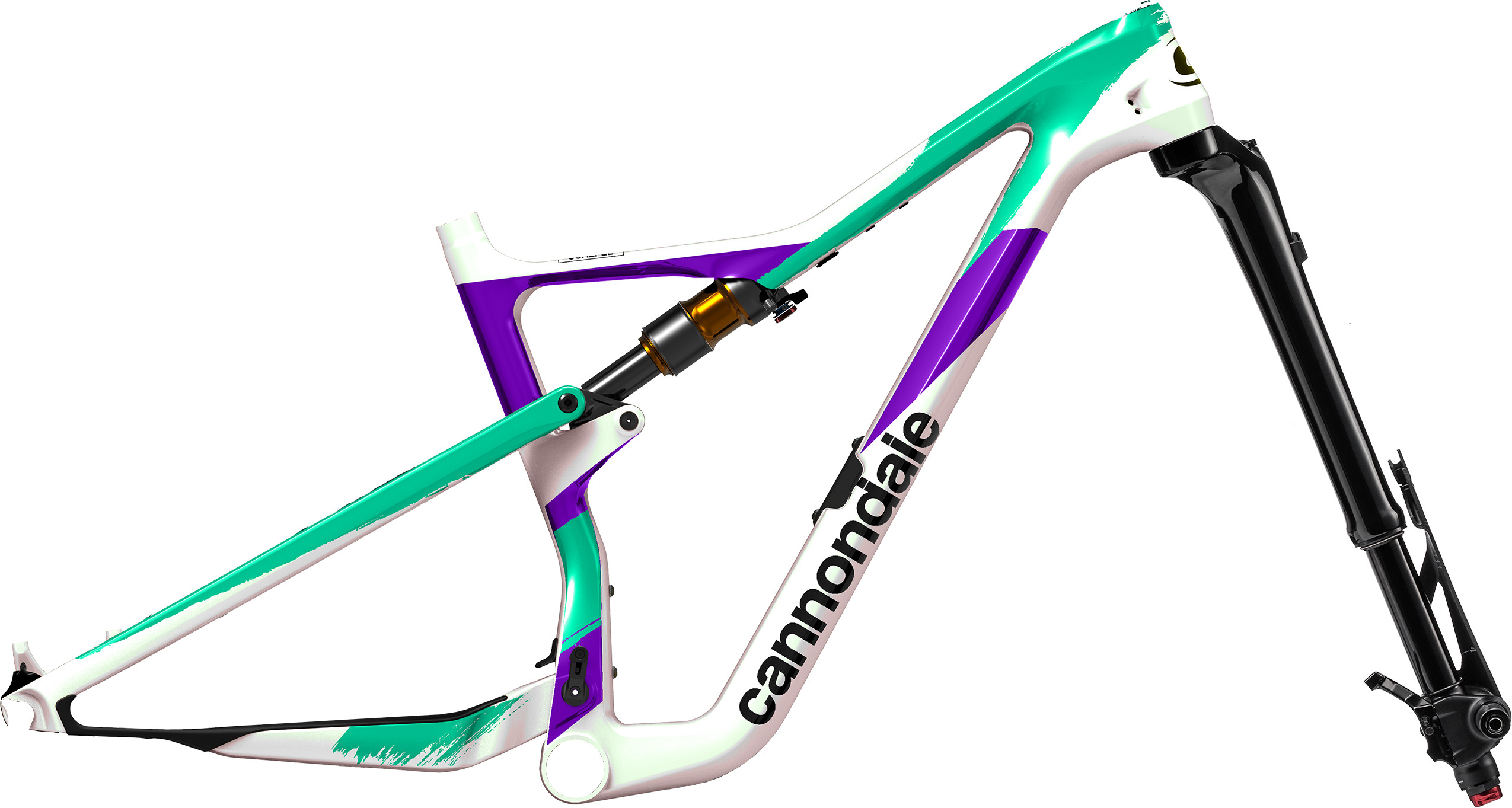 Cannondale 29 Scalpel Himod Rammesæt 2021 - Grøn/Hvid Cykler > Mountainbikes
