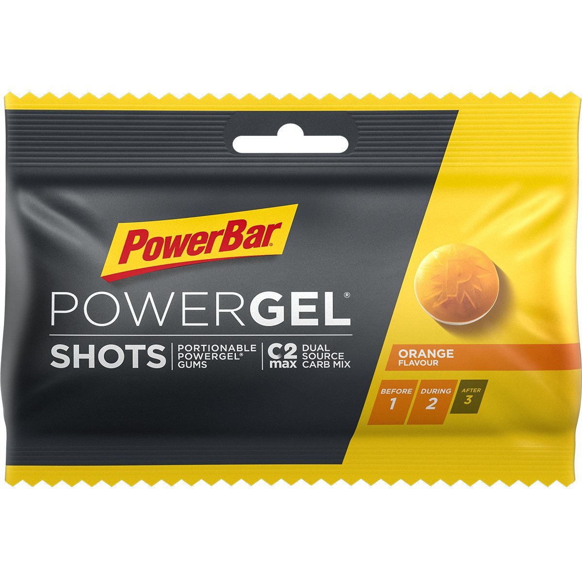 Powerbar Powerbar Powergel Shots - Vingummi - Appelsin Tilbehør > Energiprodukter