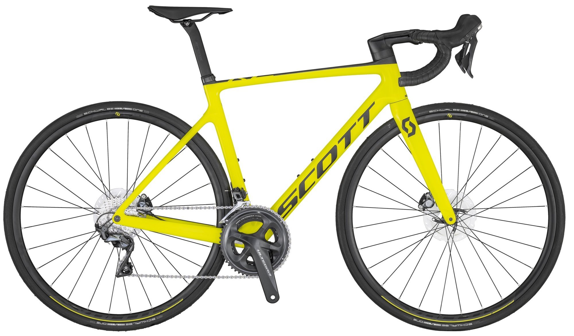 Scott Scott Addict Rc 30 2020 - Gul Cykler > Racercykler > Carbon Racer