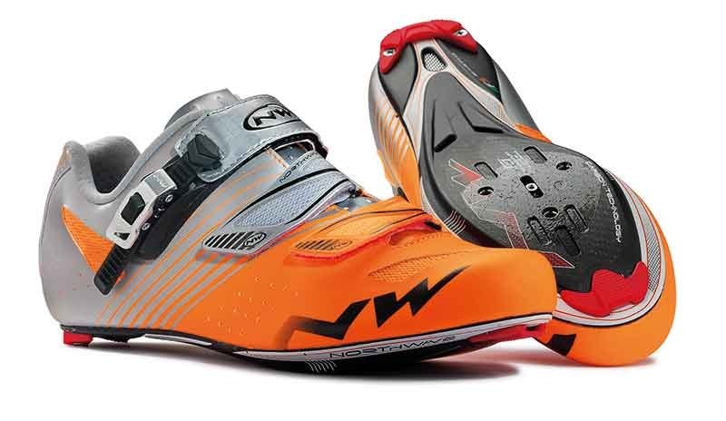 Northwave Northwave Torpedo Srs Herre Racersko - Fluo Orange Beklædning > Cykelsko