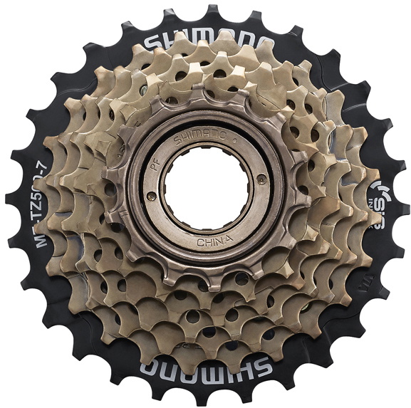 Shimano Kassetter 7 Speed - Mf-Tz500 14-16-18-20-22-24-28T Reservedele > Kassette / Krans / Tandhjul > Kassetter