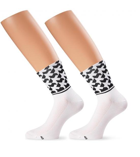 Assos Assos Sokker Monogramsock Evo8, Hvid Beklædning > Sokker