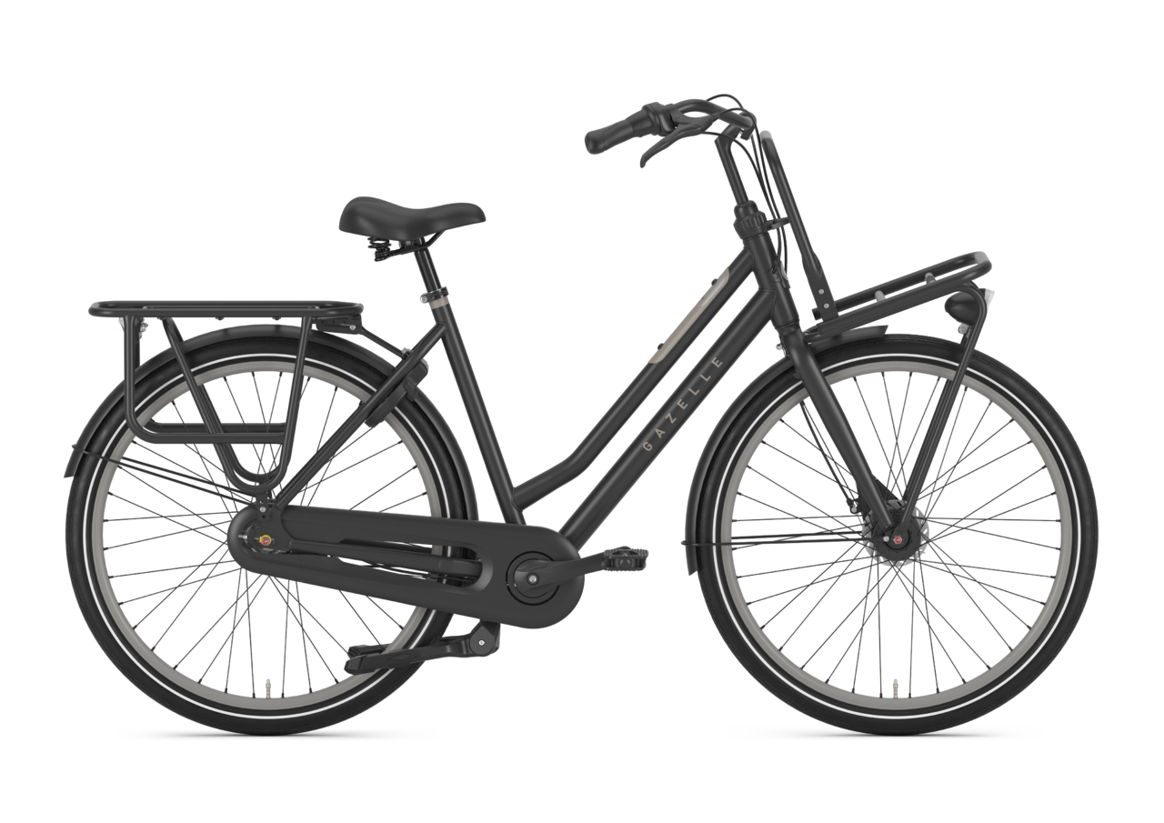 Gazelle Heavydutynl Dame 2021 - Sort