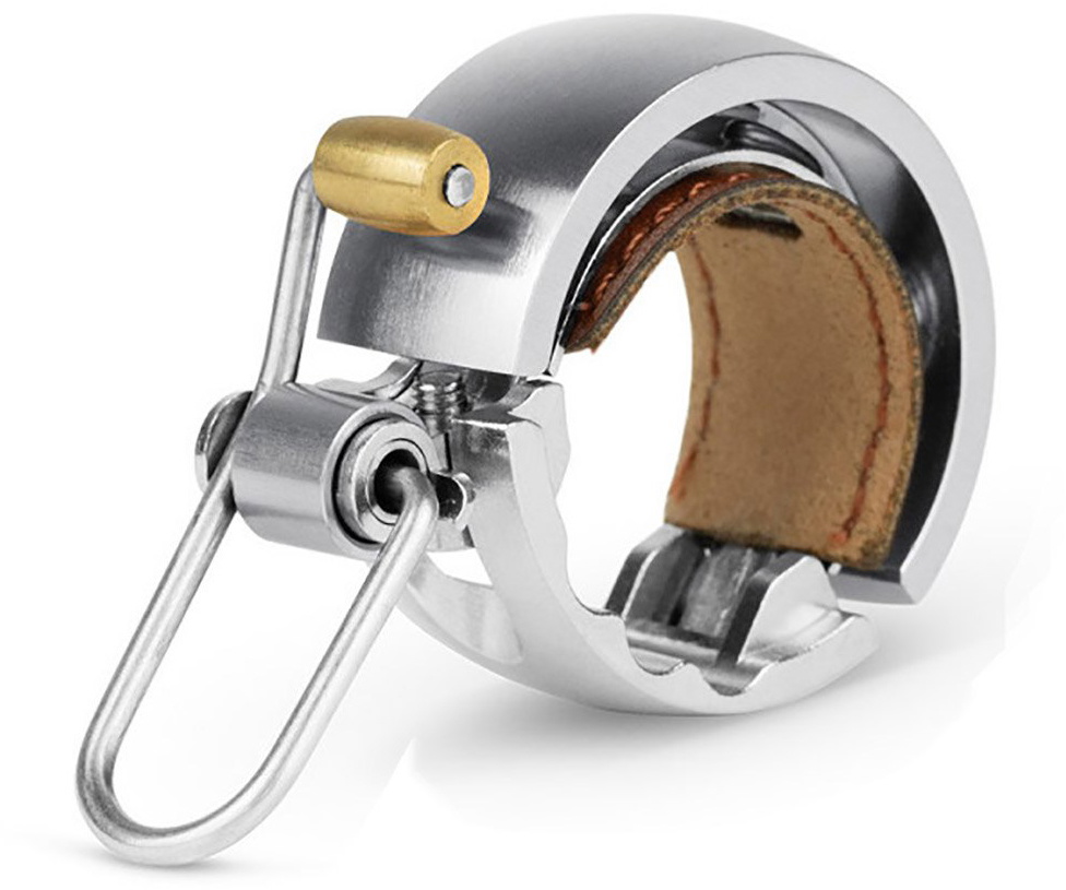 Knog Knog Ringeklokke Knog Oi Luxe Small - Sølv Tilbehør > Ringeklokker