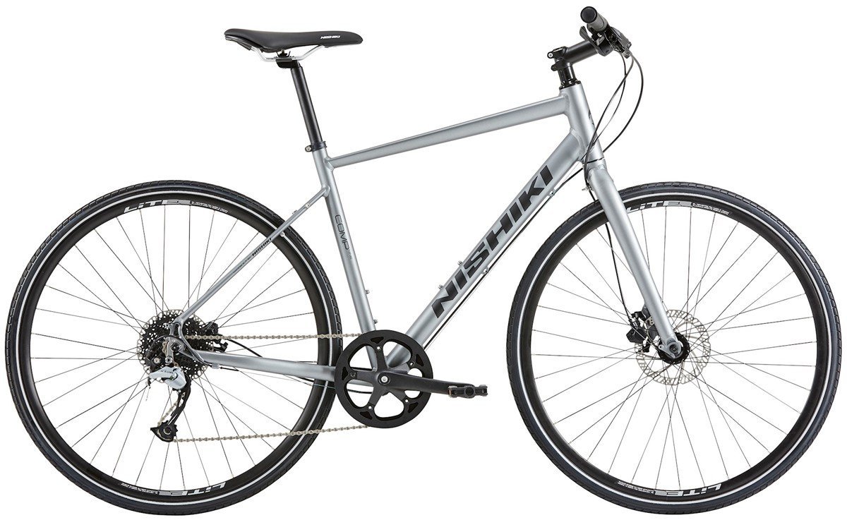 Nishiki Comp Nine Herre 9G Skivebremse 2020 - Grå