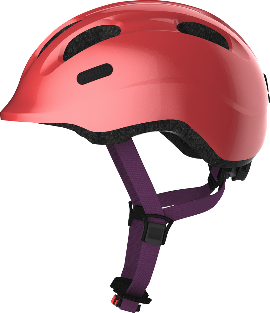 Abus Abus Smiley 2.1 M. Led - Lyserød Beklædning > Cykelhjelme
