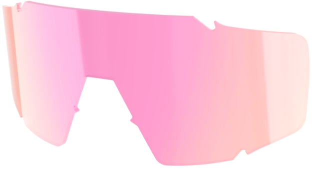 Scott Shield Replacement Glas - Pink Chrome Beklædning > Cykelbriller