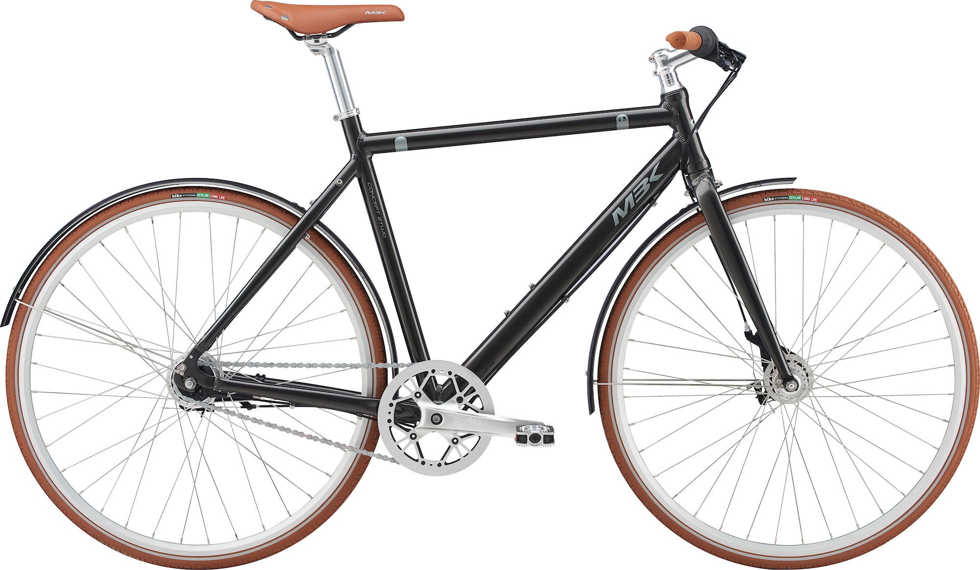 Mbk Concept 2Two Herre 7G 2021 - Grå Cykler > Herrecykler