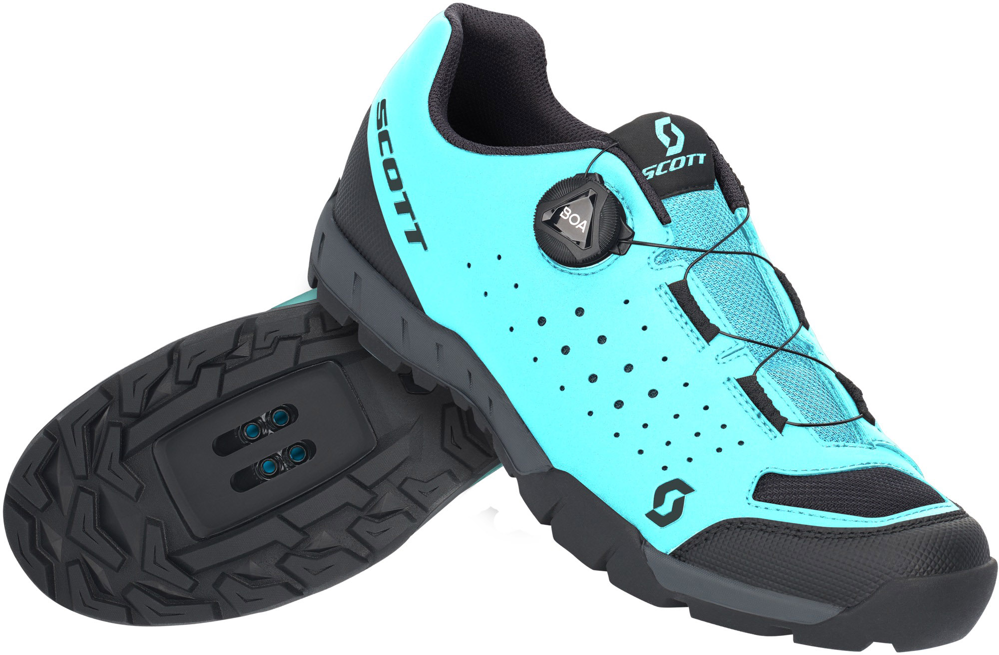 Scott Sport Trail Evo Boa Lady Cykelsko - Blå Andet