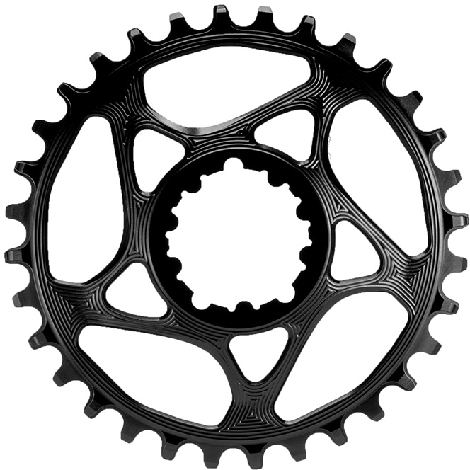 Absoluteblack Absoluteblack Chainring Direct Mount Singlespeed 34T - Round - Sram - Sort Reservedele > Klinger