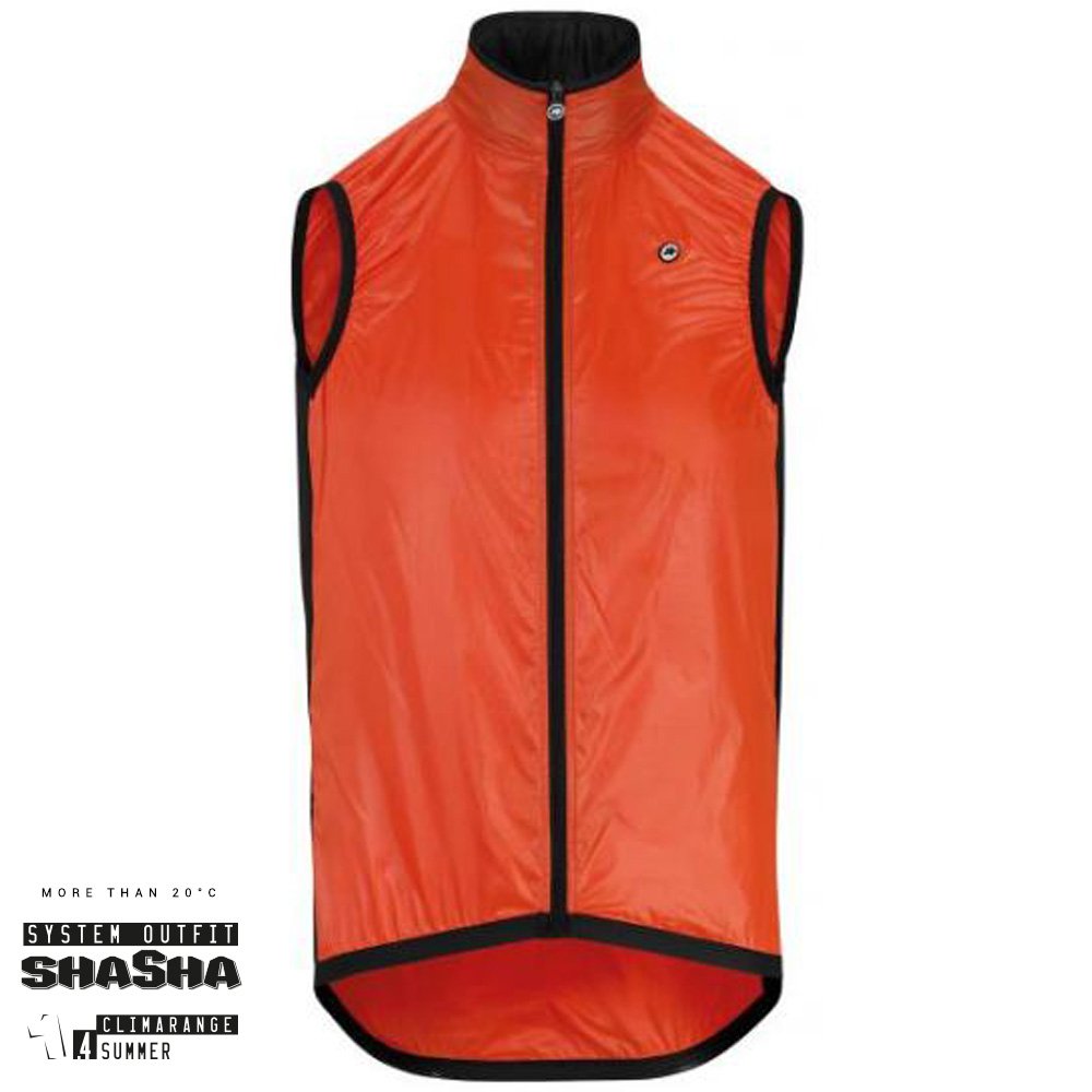 Assos Cykelvest Mille Gt Wind Vest - Lollyred Beklædning > Regntøj & Vindtøj