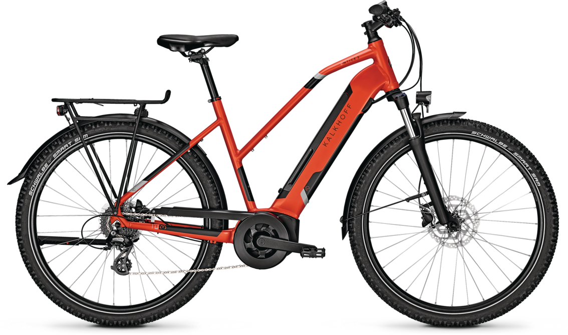 Kalkhoff Entice 3.B Move Dame 2021 - Rød