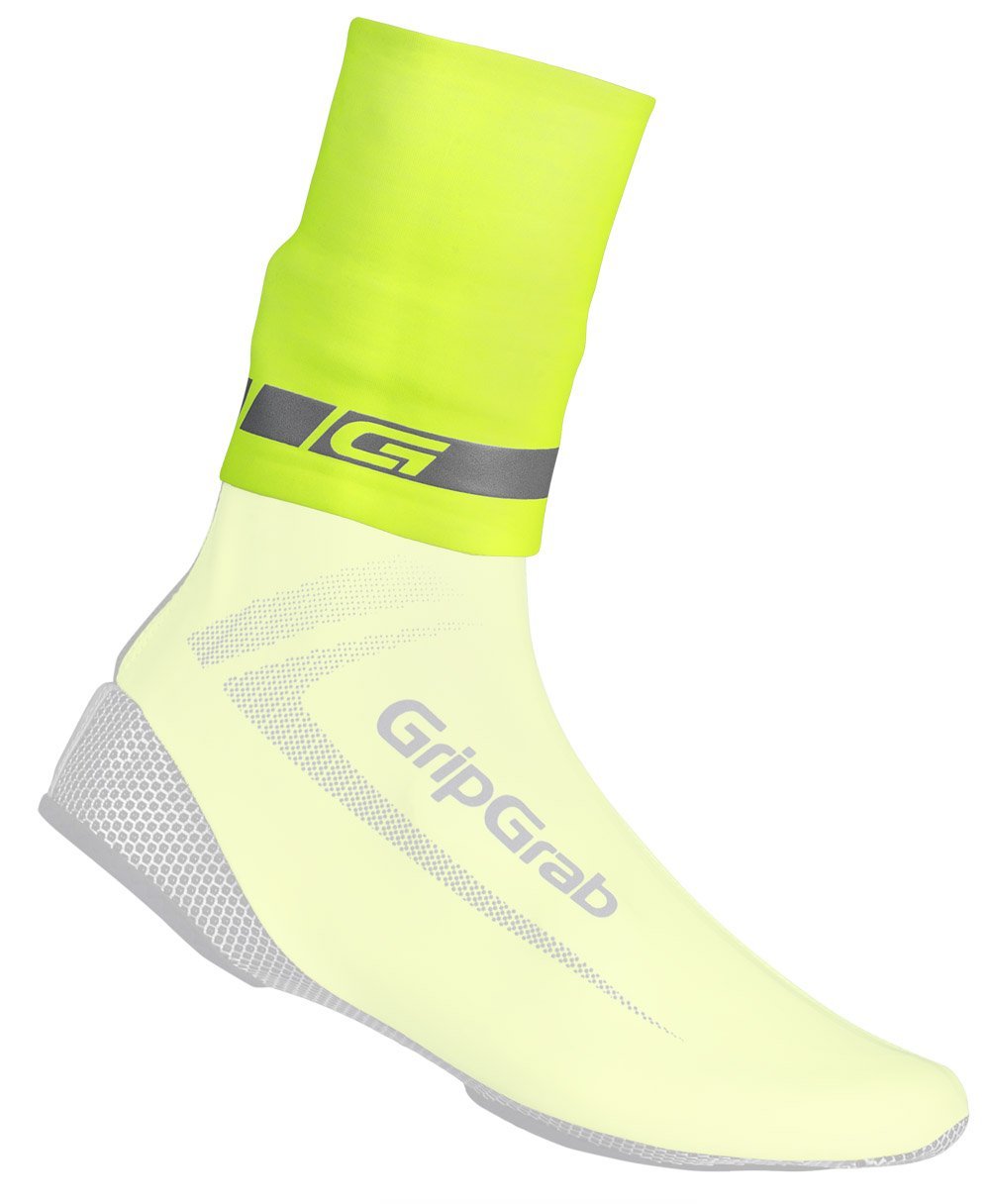 Gripgrab Gripgrab Cyclinggaiter Hi-Vis Ankel Forsegler Beklædning > Cykeltøj Til Herre